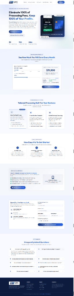 Payment Strategy Group Full Website Preview